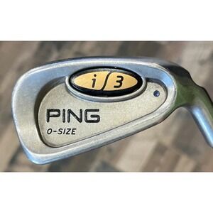 Ping i3 O-size Single 5 Iron Blue Dot FCM 5.5 Rifle Steel Shaft Golf Pride Grip